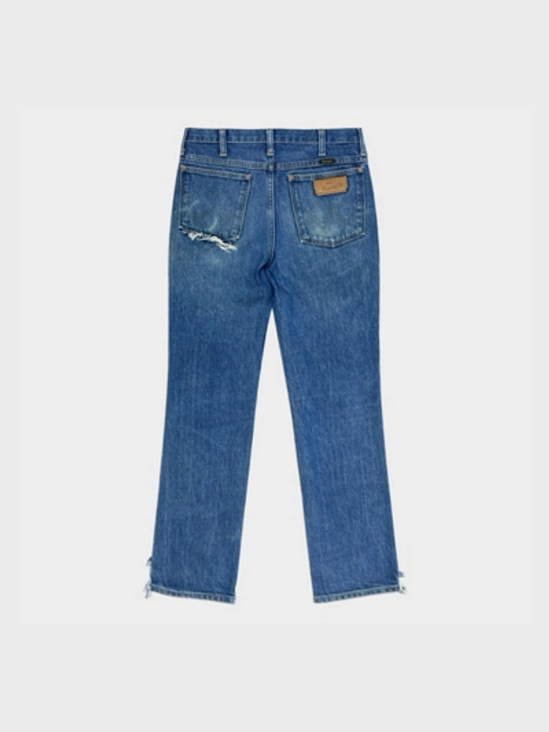 Vintage 1990’s Wrangler Medium Wash Faded Denim Jeans