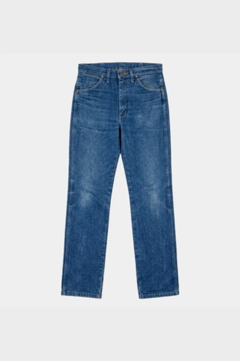 Vintage 1990's Wrangler Dark Wash Cowboy Cut Denim Jeans