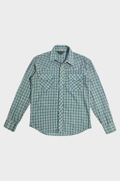 Vintage 1960’s Mr. Jan Plaid Western Pearl Snap Shirt