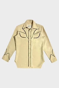 Vintage 1970's Nudie's Rodeo Pearl Snap Western Shirt