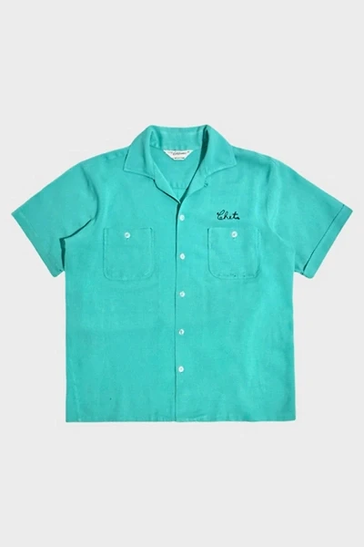 Vintage 1950's California By Angeltown Chainstitched Bowling Shirt