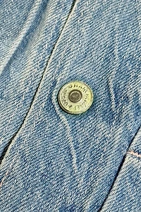 Vintage 1950's Ranchcraft Cropped Selvedge Western Denim Trucker Jacket