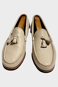 Vintage 1980’s Deadstock Maus & Hoffman Nappa Leather Tassle Loafers