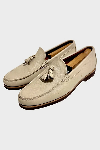 Vintage 1980’s Deadstock Maus & Hoffman Nappa Leather Tassle Loafers