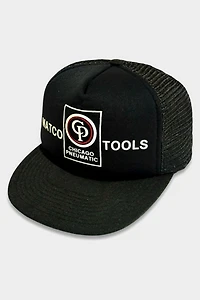 Vintage 1970's Matco Tools Black Foam & Mesh Trucker Hat
