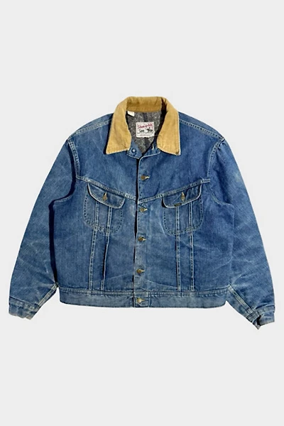 Vintage 1970’s Lee Storm Rider Blanket Lined Denim Trucker Jacket