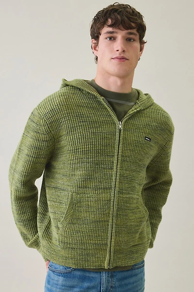 Iets frans... Cheneille Neppy Zip-Up Hooded Sweater
