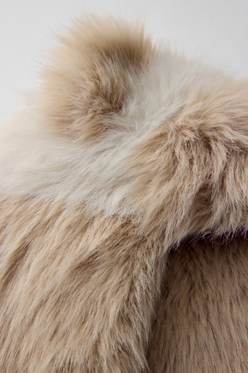 Plush Faux Fur Ear Trapper Hat