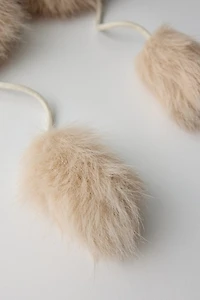 Plush Faux Fur Ear Trapper Hat