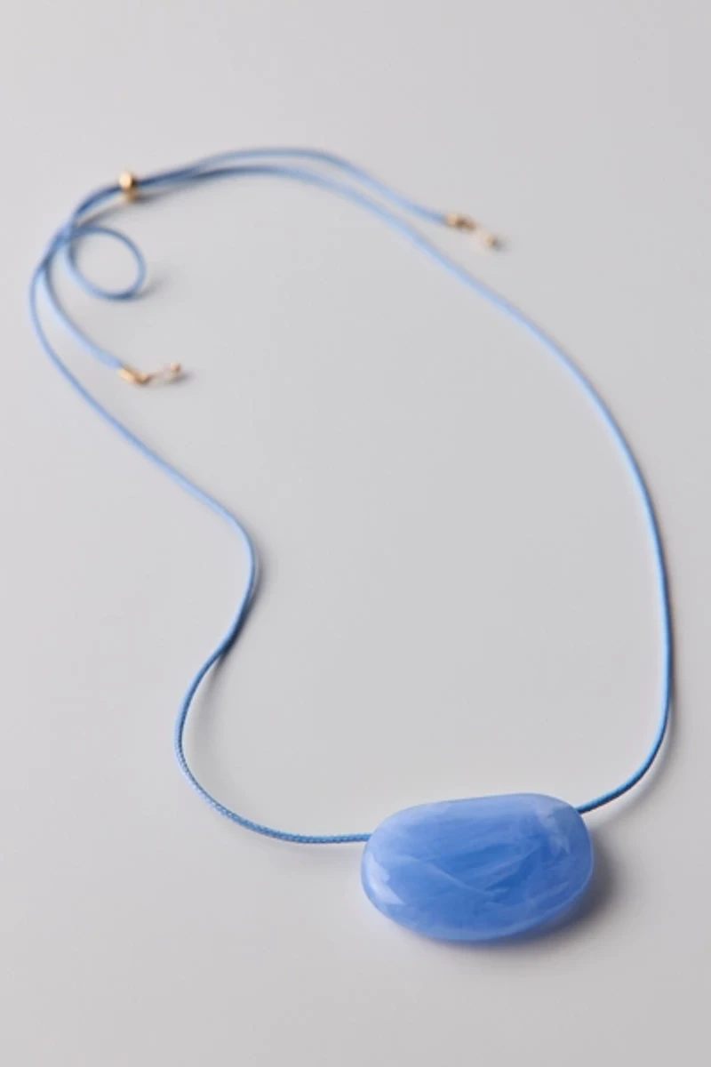Luna Pendant Corded Necklace