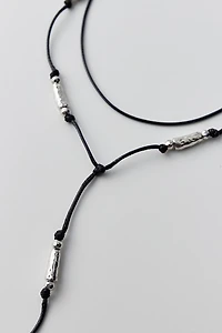 Cara Corded Lariat Necklace