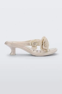 Melissa Flower Thong Kitten Heel