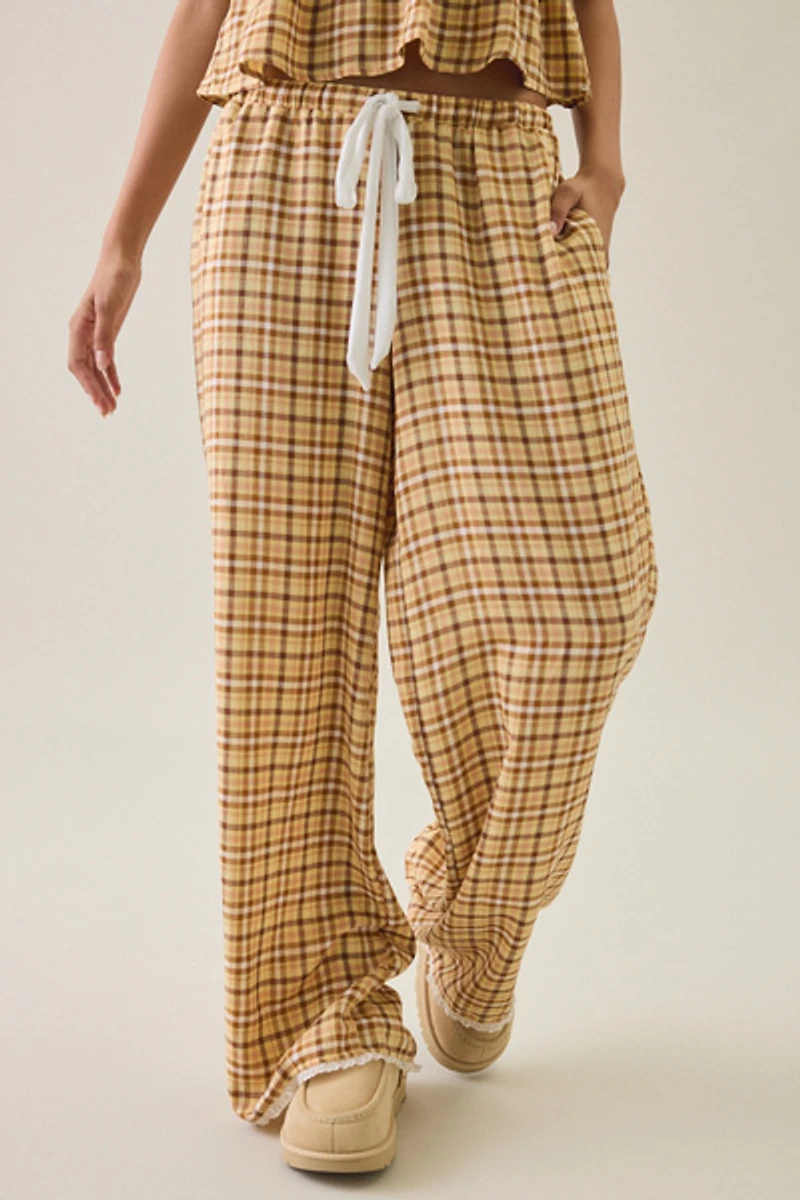 Dippin Daisys Northern Lights Plaid PJ Pants
