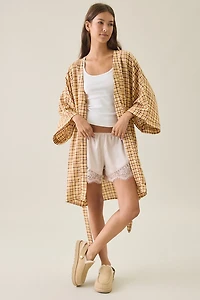 Dippin Daisys Marilyn Vanilla Latte Wrap Robe