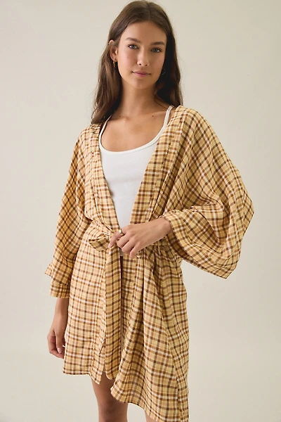 Dippin Daisys Marilyn Vanilla Latte Wrap Robe
