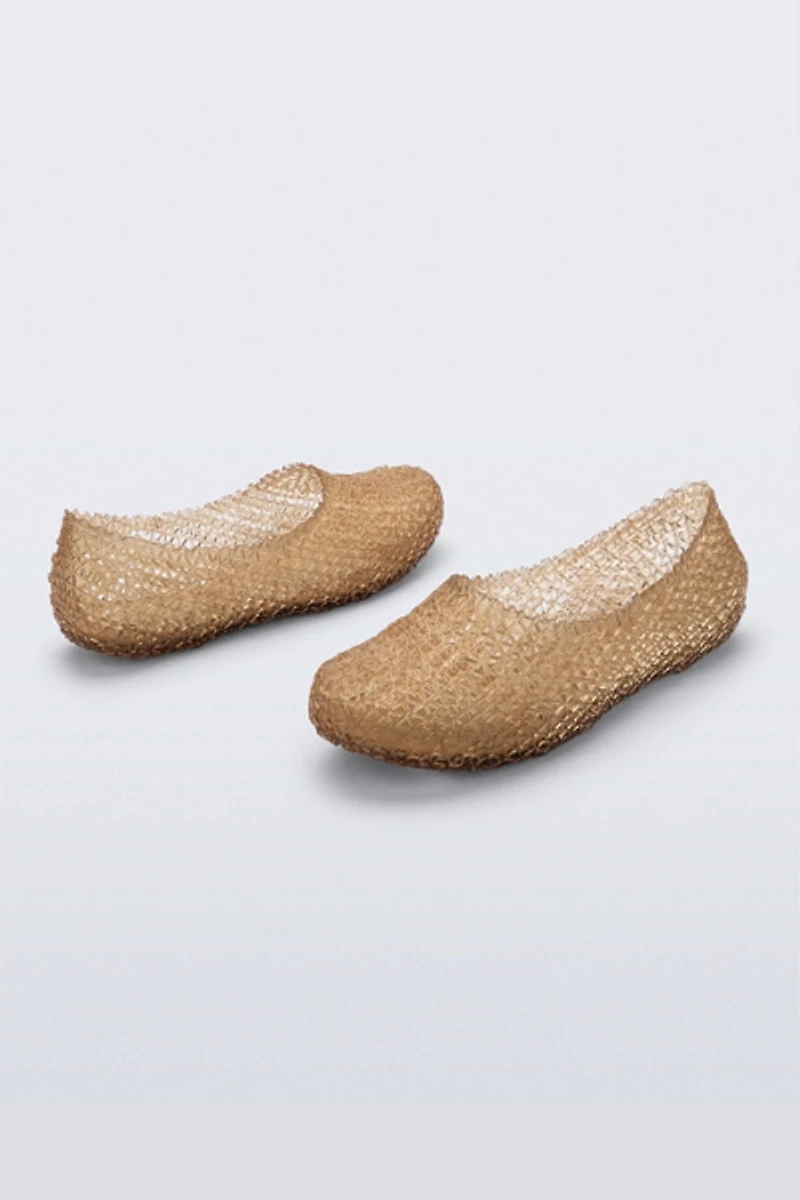 Melissa Campana Papel Hug Jelly Ballerina Flat