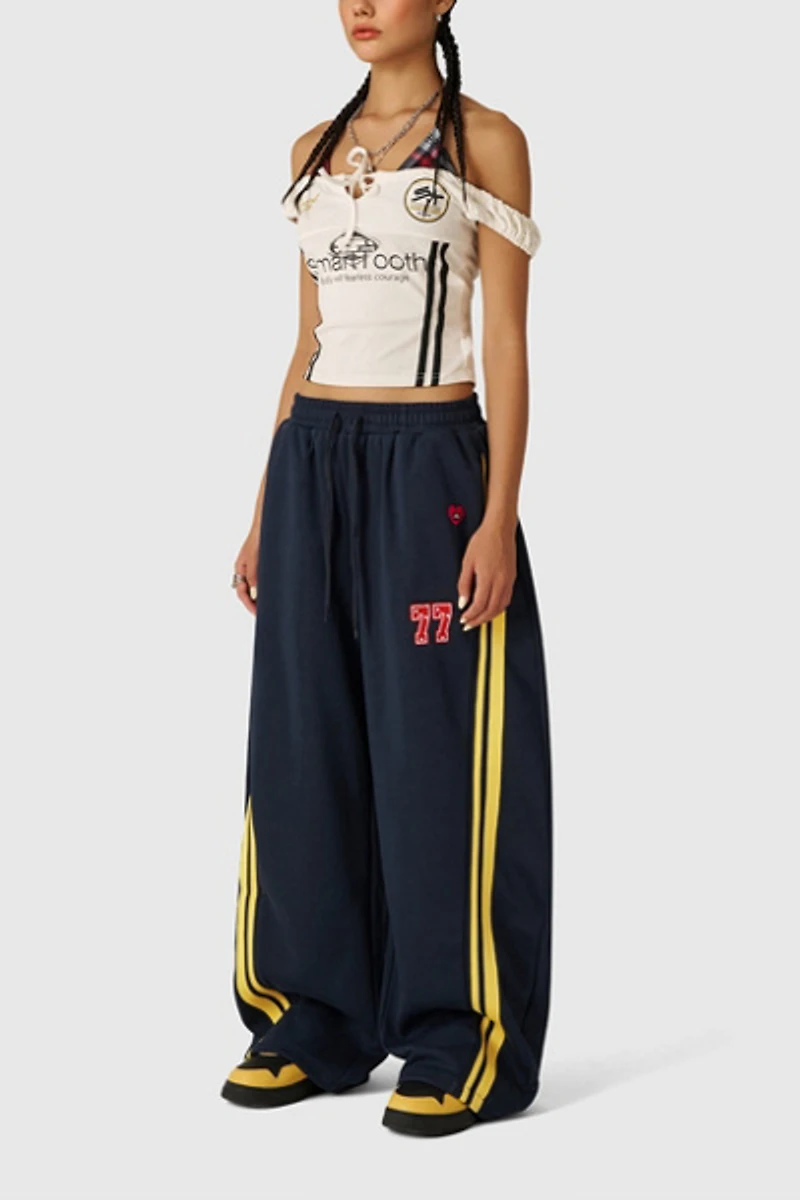 Aelfric Eden Stripe Baggy Barrel Sweatpants