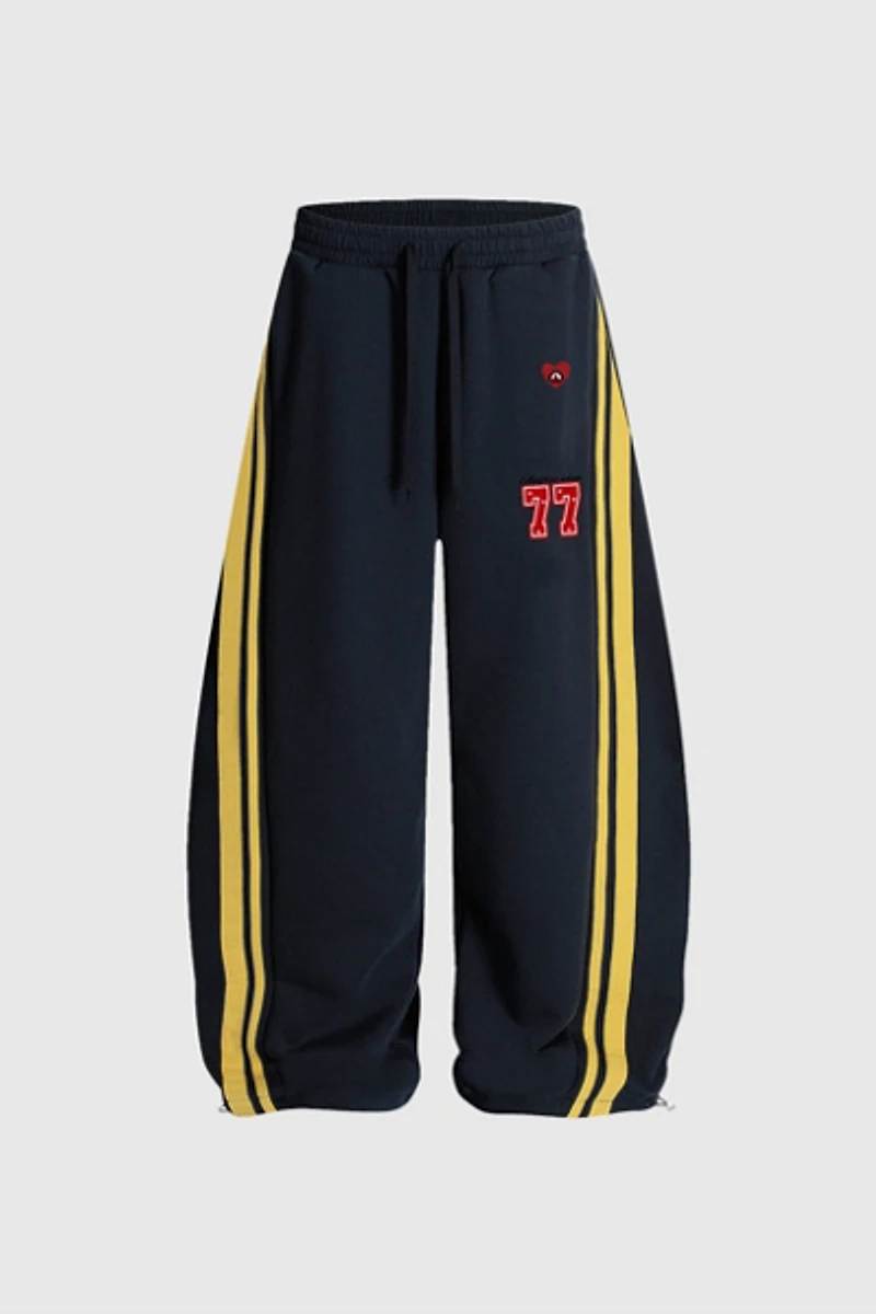 Aelfric Eden Stripe Baggy Barrel Sweatpants