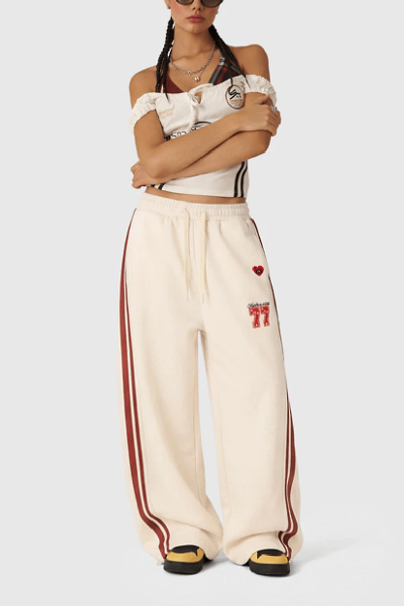Aelfric Eden Stripe Baggy Barrel Sweatpants