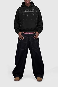 Aelfric Eden Boxy Rhinestone Star Pullover Hoodie