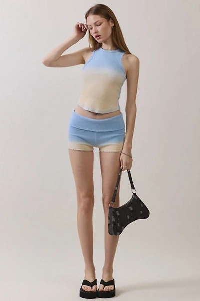 Personal Code Ramona Ombre Foldover Shorts
