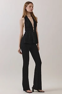 Personal Code Gemma Textured Halter Top