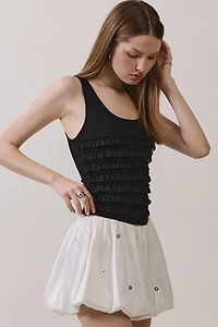 Personal Code Dahlia Ruffle Tank Top