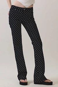 Personal Code Mabel Polka Dot Bootcut Pants