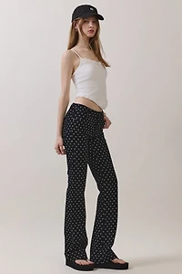 Personal Code Mabel Polka Dot Bootcut Pants