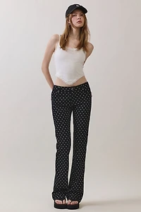 Personal Code Mabel Polka Dot Bootcut Pants