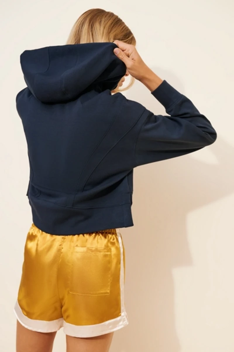 Hype and Vice University of Notre Dame Butter Sport Half-Zip Sweatshirt