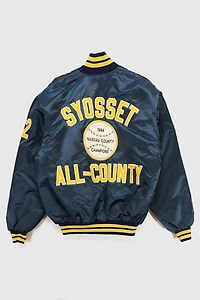 Vintage 1994 Nassau County Champions Snap Button Jacket