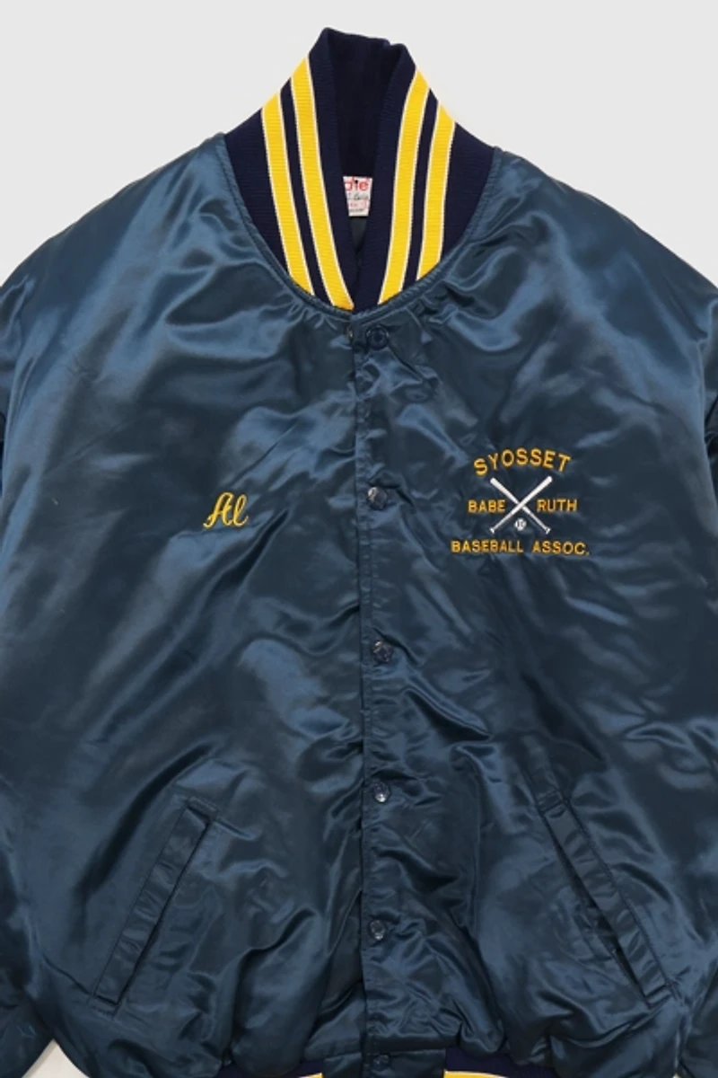 Vintage 1994 Nassau County Champions Snap Button Jacket