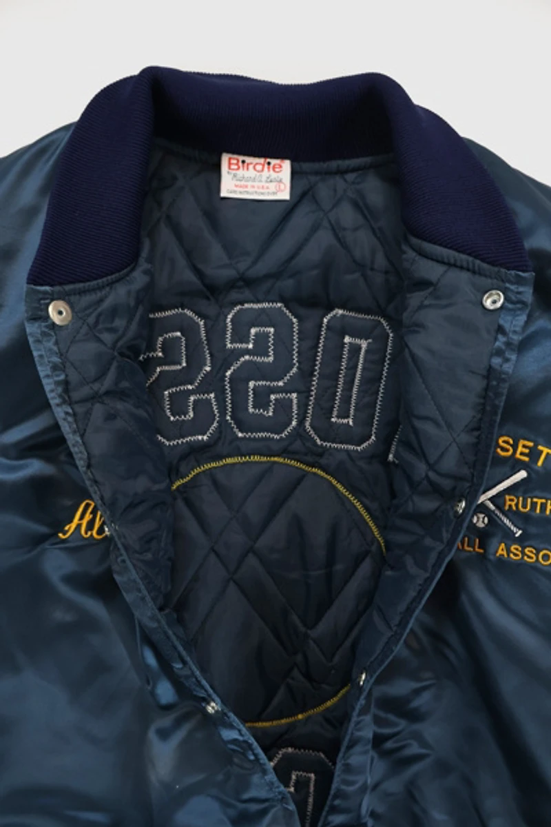 Vintage 1994 Nassau County Champions Snap Button Jacket