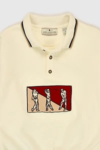 Vintage Golf Polo Sweatshirt