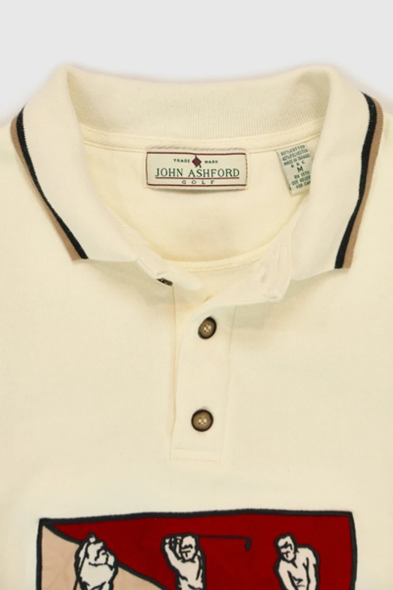 Vintage Golf Polo Sweatshirt