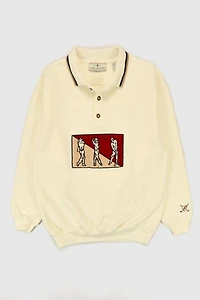 Vintage Golf Polo Sweatshirt