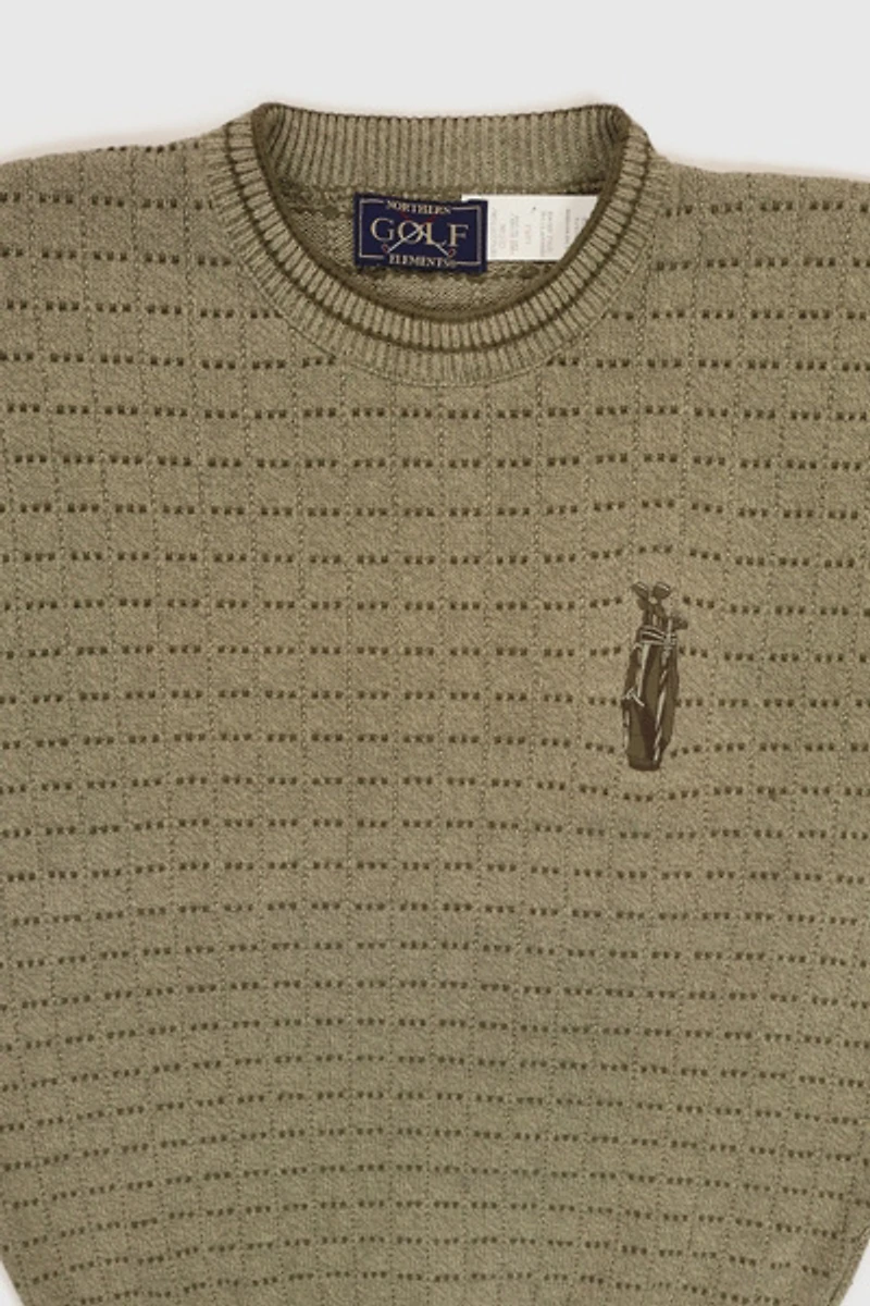 Vintage Golf Bag Sweater