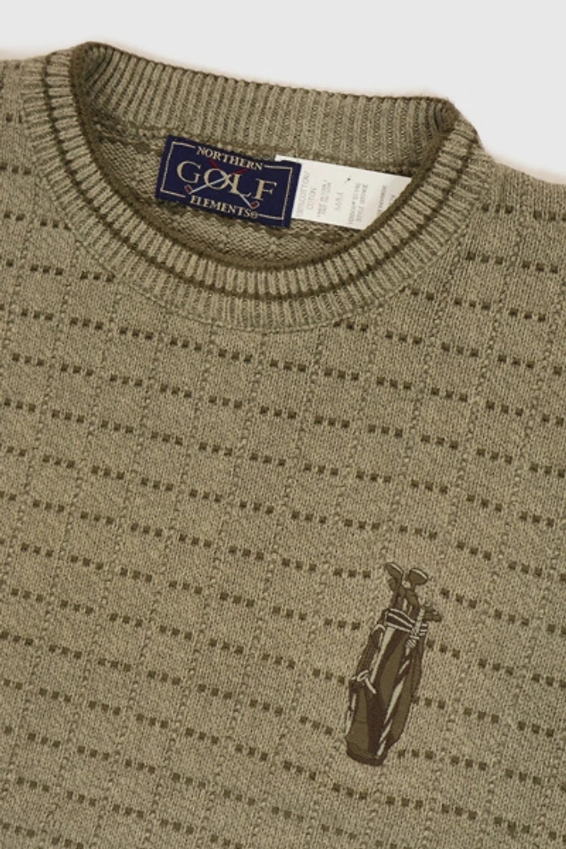 Vintage Golf Bag Sweater