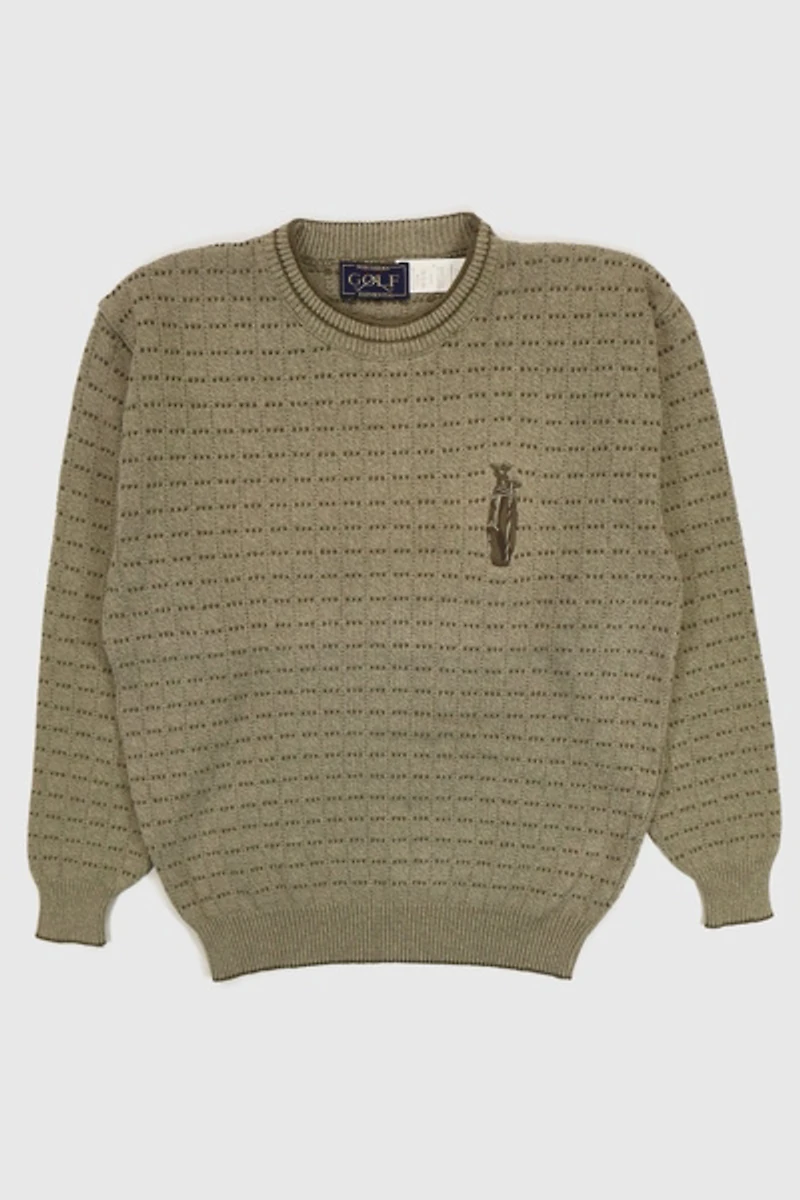Vintage Golf Bag Sweater