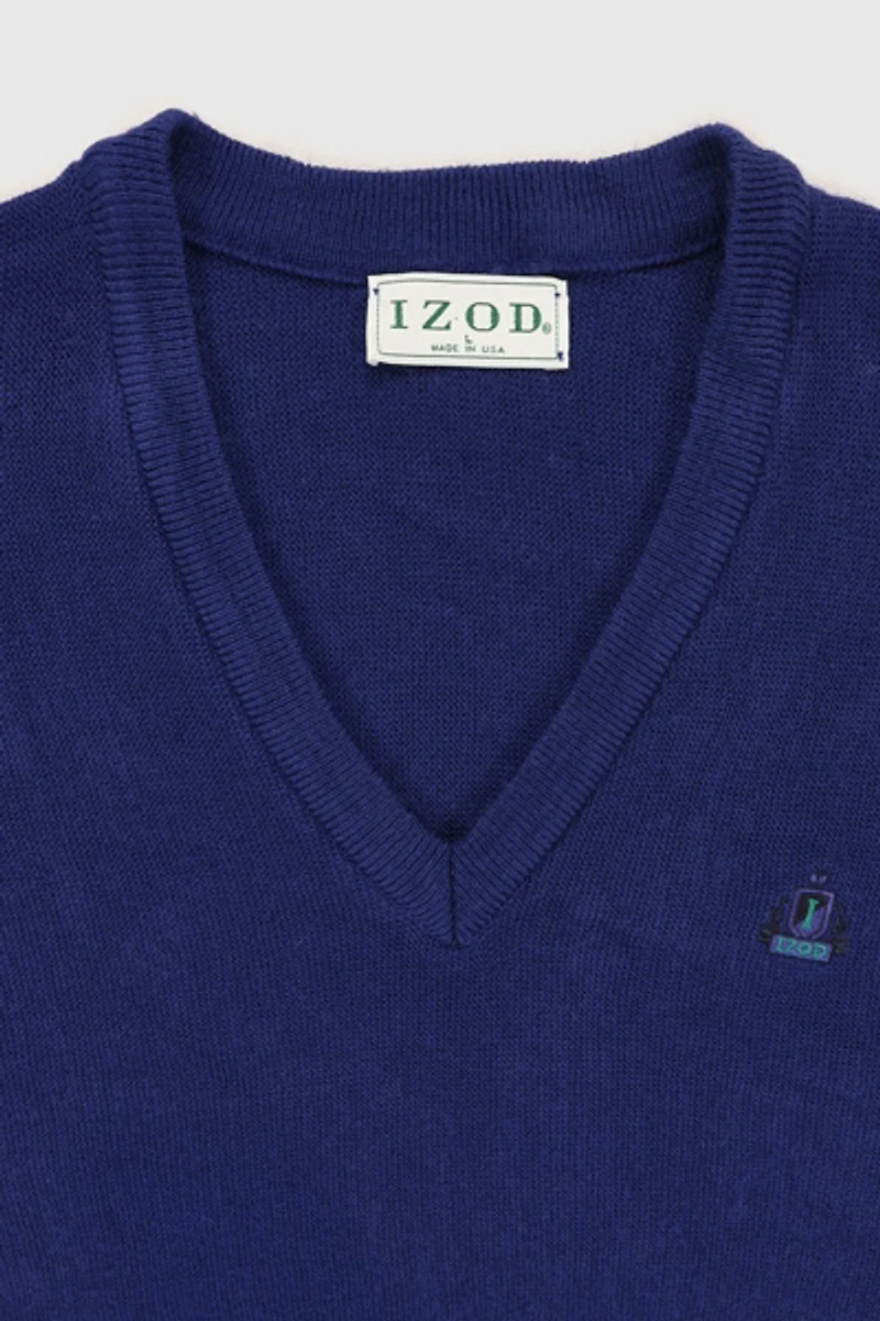 Vintage Izod V-Neck Sweater