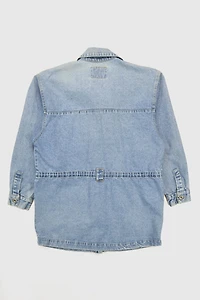 Vintage Patch Pocket Jean Jacket