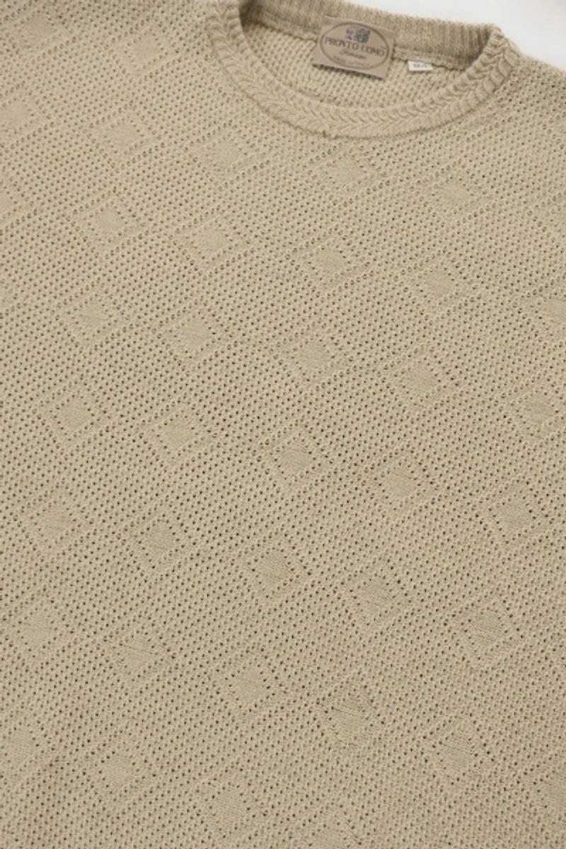 Vintage Geo Pattern Sweater