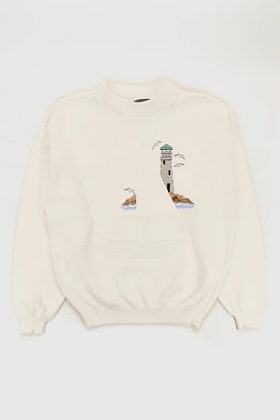 Vintage Sailboat Life House Sweater