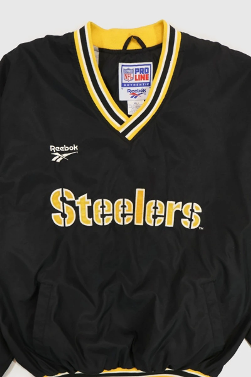 Vintage Pittsburgh Steelers Windbreaker Football Jacket