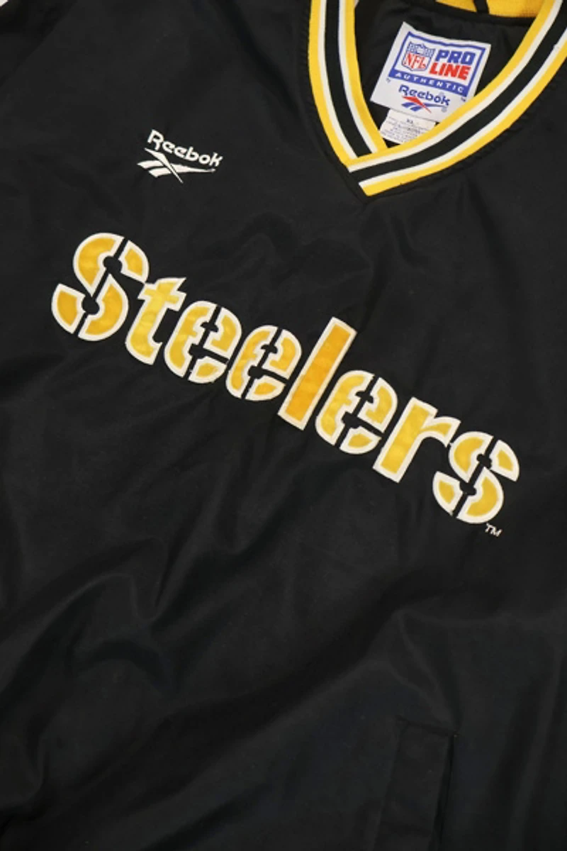 Vintage Pittsburgh Steelers Windbreaker Football Jacket