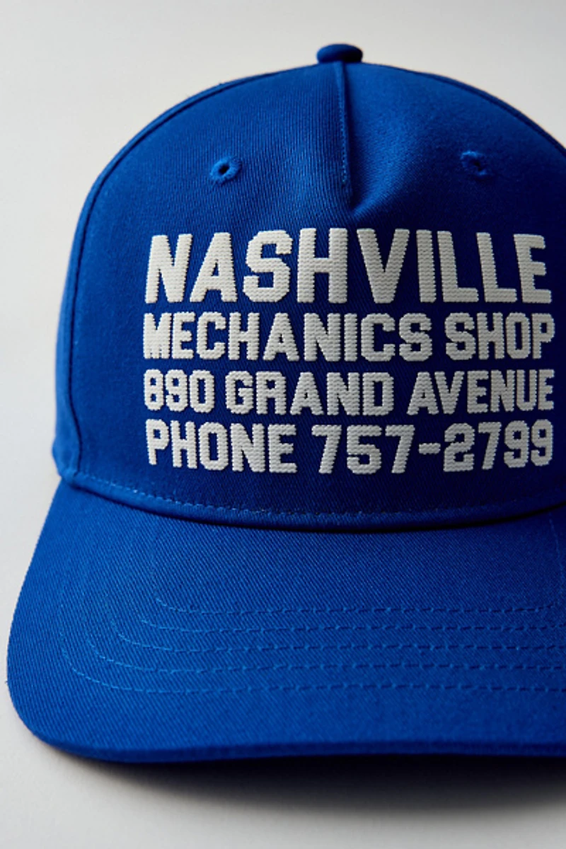 Nashville Mechanics Snapback Hat