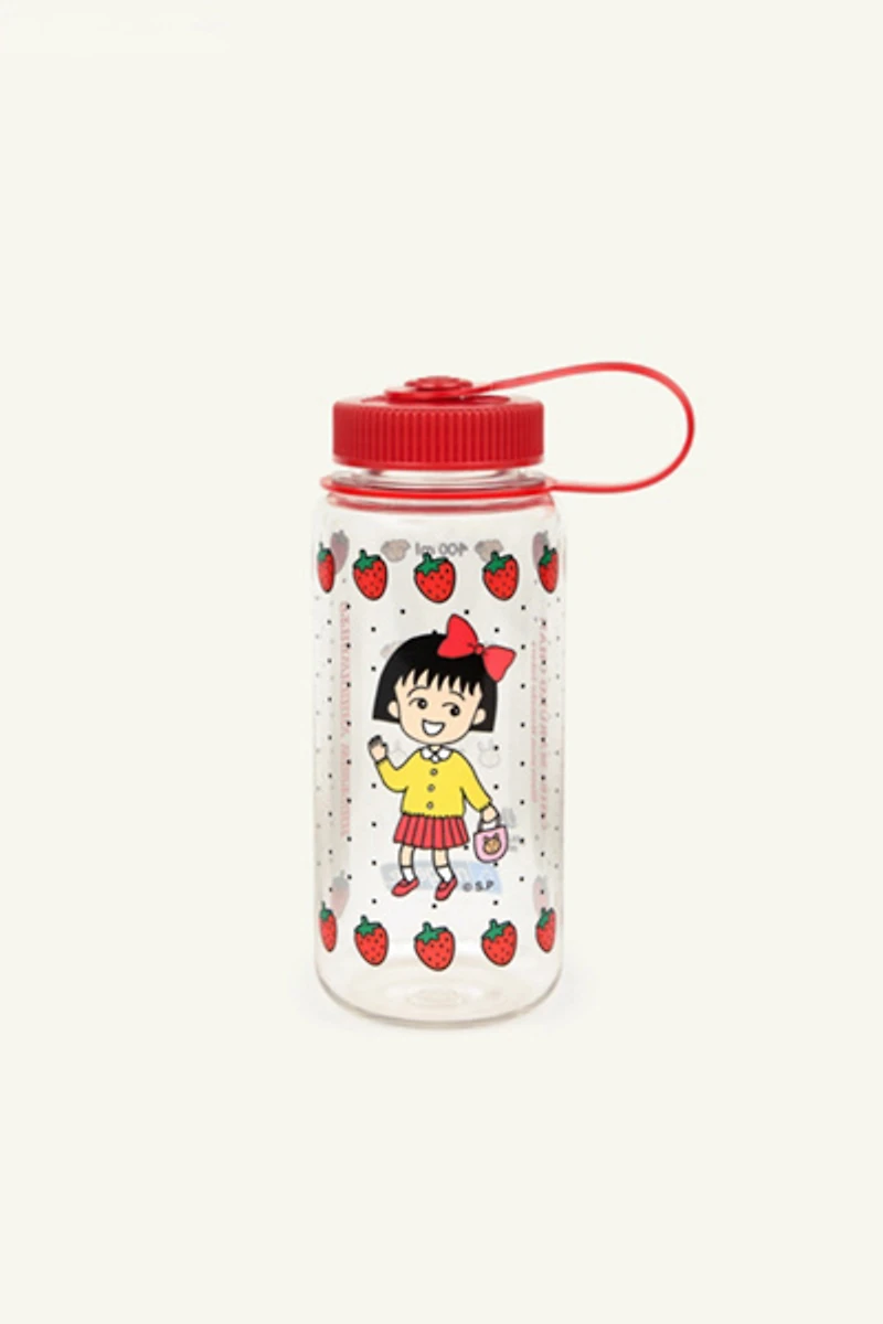 Strawberry Western Chibi Maruko Chan Mini Nalgene Bottle (16oz)
