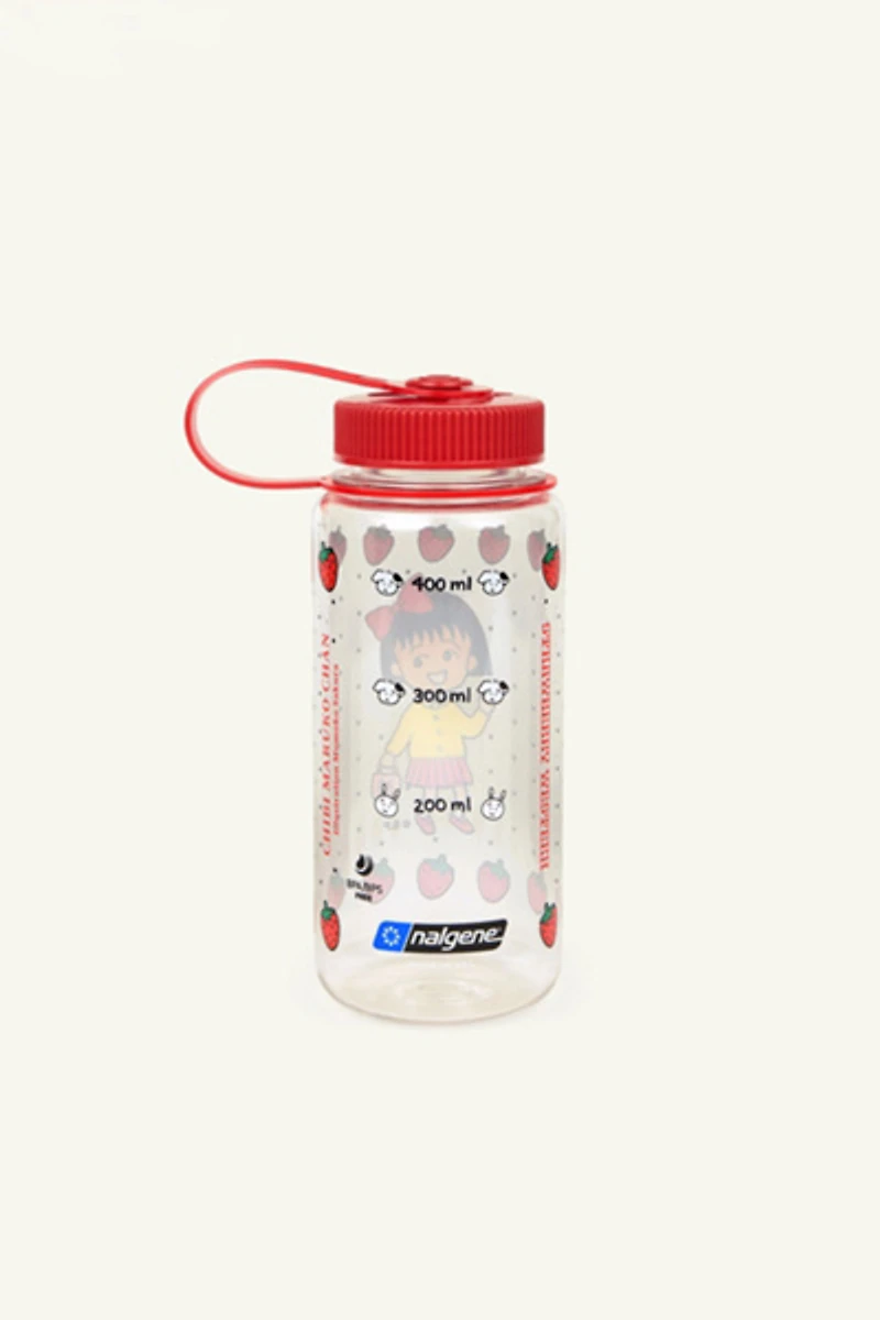 Strawberry Western Chibi Maruko Chan Mini Nalgene Bottle (16oz)