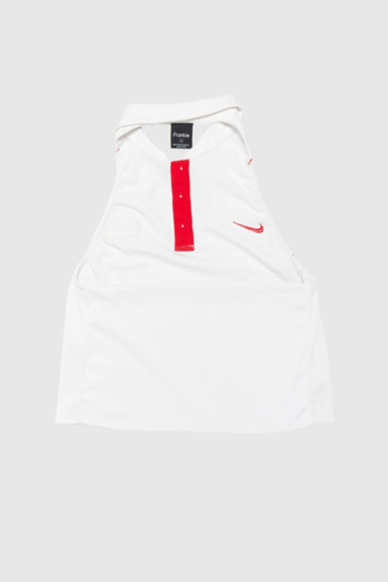 Frankie Collective Rework Ohio State Buckeyes Football Halter Top